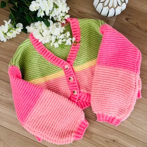 Fairycore Knit Sweater Pink thumbnail 1