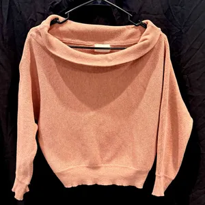 Dreamers Soft Pink Cowl Neck Sweater thumbnail 1