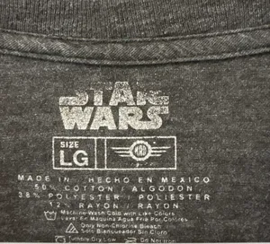 Star Wars Charcoal Gray Graphic Tee thumbnail 2