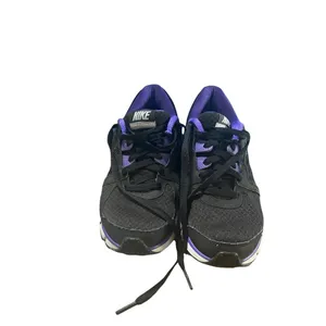 Nike dual fusion ST2 Black and purple athletic sneaker thumbnail 2
