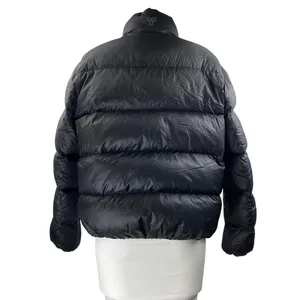 Aritzia TNA Women's Black Zip Up Long Sleeve Packable Puffer Coat Jacket Size M thumbnail 3