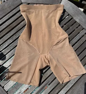 Honeylove High-Waist Beige Shapewear Shorts thumbnail 1