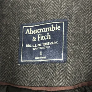 Abercrombie & Fitch Pea Coat Womens Small Wool Blend Herringbone Double Breasted thumbnail 3