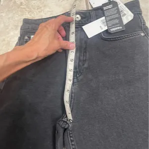 NWT Superdry Cut Off Denim Jean Kari‎ Longline Shorts 26 Coastline Black shorts thumbnail 6