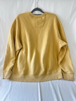 VTG Eddie Bauer-Sport 1920 Crewneck Men’s XXLT-Sweatshirt-Mustard Yellow 2X thumbnail 7