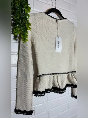 Morna Sweater Size Small Black thumbnail 7