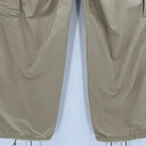 Levi's 94 Baggy Cargo Utility Pants Tan Khaki High Rise‎ Women’s Size 26 W26 L30 thumbnail 7
