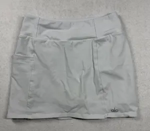 Alo Yoga Tennis Skirt White Pleated Built-In Shorts Size XS thumbnail 1