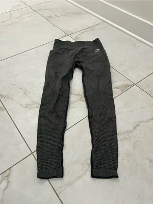 Gymshark Gray Vital Seamless Leggings Size Small thumbnail 2