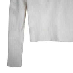 Witty Fox Women's S Rhinestone Heart Button Up Cropped Cardigan Sweater thumbnail 6
