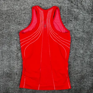 Athleta Finish Fast Line Tank Women's Large Orange thumbnail 7