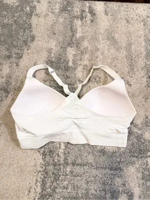 BCG White Sports Bra thumbnail 2