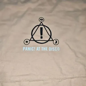 Panic At The Disco‎ Womens Peach Crop Spirit Jersey Medium Cropped thumbnail 3