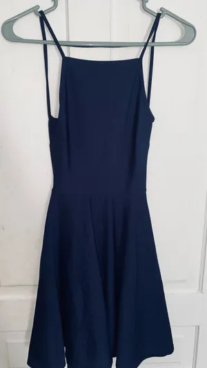 Oh My Love Navy Spaghetti Strap Mini Dress thumbnail 1