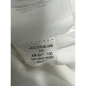 The Nike Tee White Embroidered Swoosh Logo T‎ Shirt XS thumbnail 9