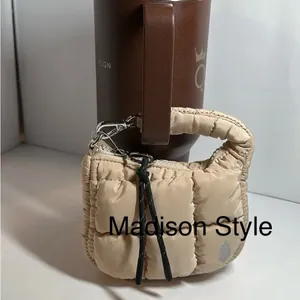 Free People Quilted Micro Pouch - #1035 thumbnail 4