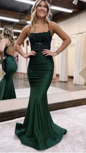 Prom Dress Green Size 0 thumbnail 1