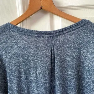 Pure and Good blue marbled long sleeved top thumbnail 11