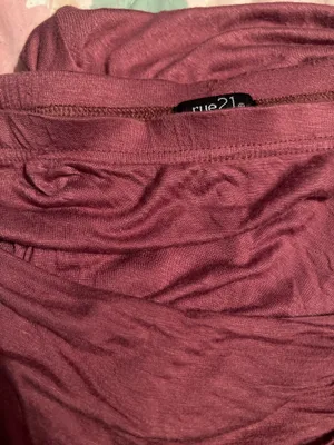 Rue 21 Mauve High Low Skirt thumbnail 4