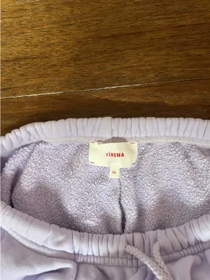 XIRENA Purple Cuffed Sweatpants Size XS thumbnail 4