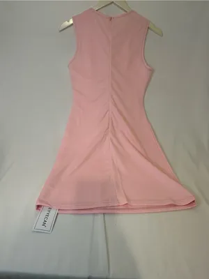 Eyyecan Light Pink sleeveless Mini Bodycon size Medium Dress Wedding Classy thumbnail 8