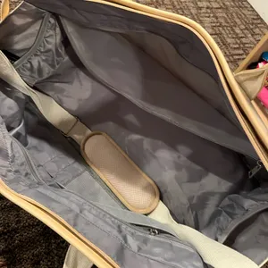 Amazon Chic Beige and Cream Tote Bag thumbnail 5