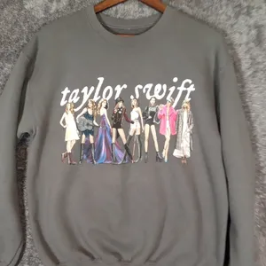 Taylor Swift Eras Sweatshirt -folklore Era RARE Womens Medium thumbnail 3