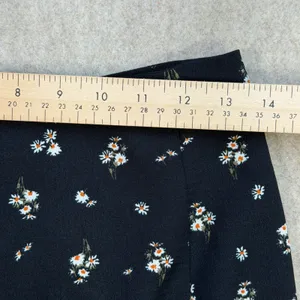 Aeropostale Mini Skirt Womens S Floral Black Cottagecore Y2K Fairy Grunge Twee thumbnail 4