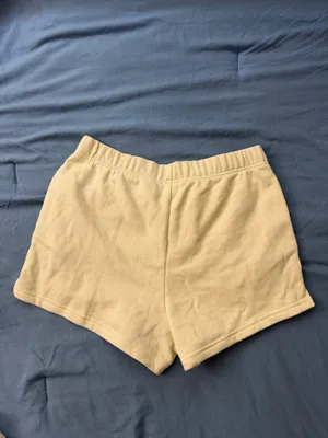 Yellow H&M Sweat Shorts thumbnail 2