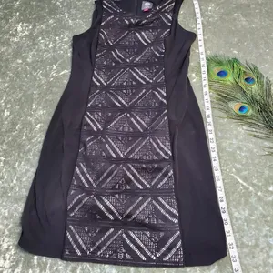 Vince Camuto‎ Black Laser Cut Dress thumbnail 6