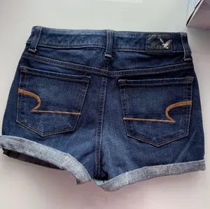 American Eagle High Waisted Jean Shorts thumbnail 2