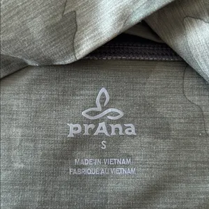 PrAna Layna Sage Camoflauge Adjustable Straps Sports Bra Size Small‎ thumbnail 7