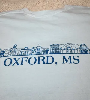 Comfort Colors Oxford Shirt Ole Miss thumbnail 3