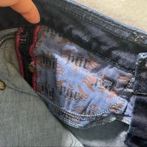 Pur Bardot Stretch Dark Wash Denim Relaxed Comfort Fit Jean‎ thumbnail 10