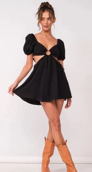 Isabelle’s Cabinet Sky To Moon O-Ring Cutout Dress thumbnail 1