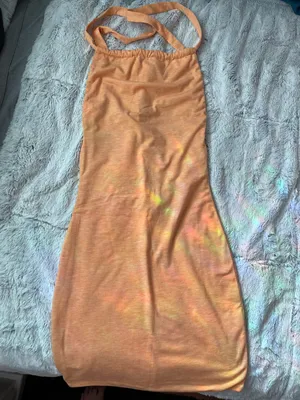 Tiger Mist NWT dillon dress orange thumbnail 4