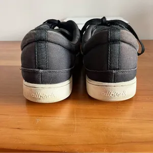 Allbirds Canvas Pipers Black Organic Cotton‎ Low Top Sneakers Womens 10 CP1W10 thumbnail 7