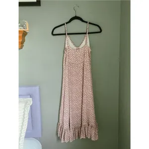 Rails Frida Dress Size XS Garden Party Midi Ruffle Hem Cottagecore thumbnail 5