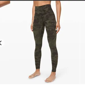 Lululemon Wunder Under High-Rise Tight 28" Luxtreme Incognito Camo Green thumbnail 7
