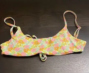 Dippin Daisy’s Floral Bikini Top thumbnail 1