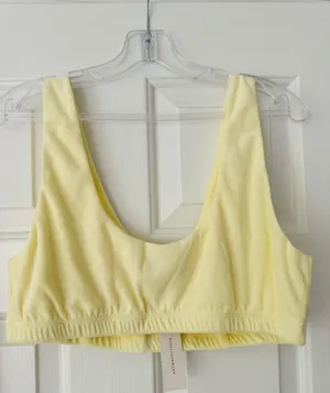 Anthropologie Sunday in Brooklyn Terrycloth Joggers & Bra Set, Size L thumbnail 13