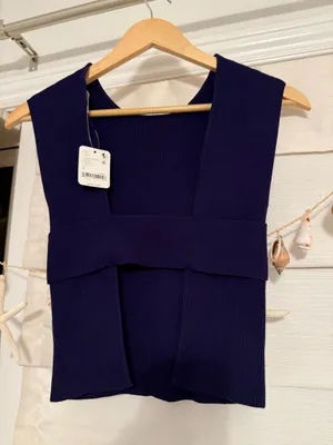 Free People Top Purple Tank thumbnail 4