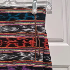 Kelly Stryker Southwestern Tapestry Mini‎ Skirt 4 | Vintage 90s Boho Tribal USA thumbnail 2