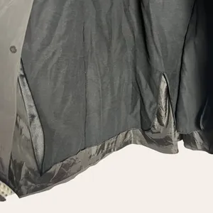 Fleet Street Vintage Women’s Olive Green Long Hooded Trench Rain Coat Size 12P thumbnail 4