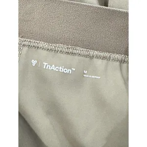 Aritzia TnAction Womens Skort Khaki Mini Pleated Tennis Skirt Pickleball Medium thumbnail 4