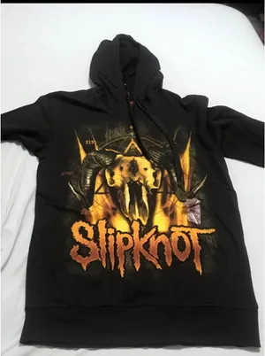 Hot Topic Slipknot Throw on hoodie thumbnail 1