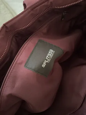 Slipts 59 Red Burgandy Workout Bag Tote thumbnail 4
