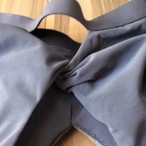 Nike sports bra blue in color size large blue Nike sports bra twist bra workout thumbnail 5