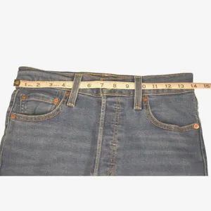 Levis Ribcage Straight Ankle Jeans Blue Denim High Rise W28 L27 CW-3422 3449 thumbnail 8
