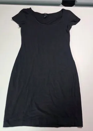 H&M Black Mini Dress thumbnail 1